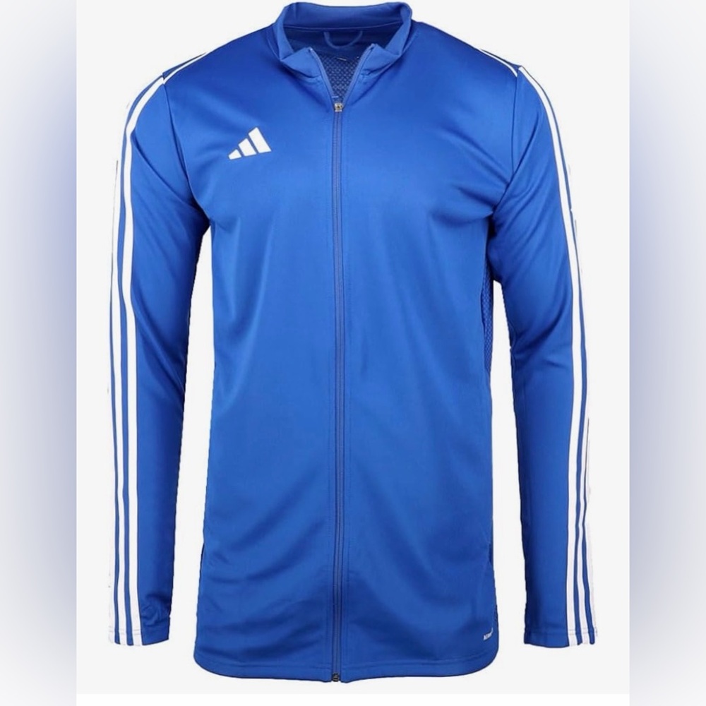 NWT-Adidas Men’s Blue Track Jacket-adidas Mens Tiro23 League Training Jacket